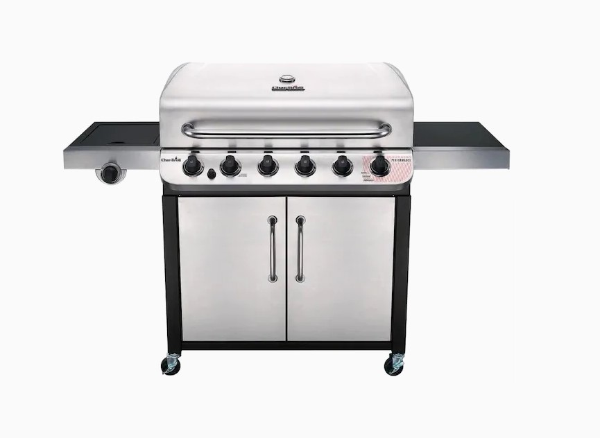 Stainless Steel Gas Grill with Accessories ($600 Value)