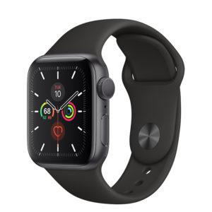 Apple Watch Series 5 in Space Gray ($429 Value)