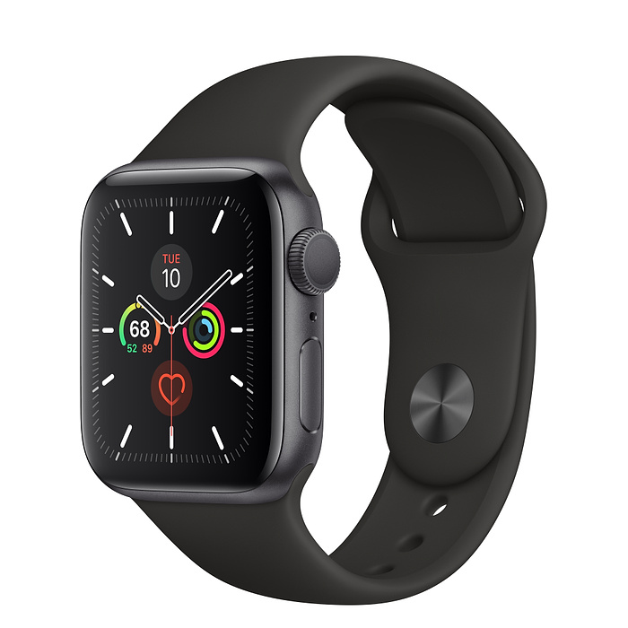 Apple Watch Series 5 in Space Gray ($429 Value)